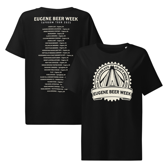 Women's Organic Cotton T-shirt | EBW Tour - Cream