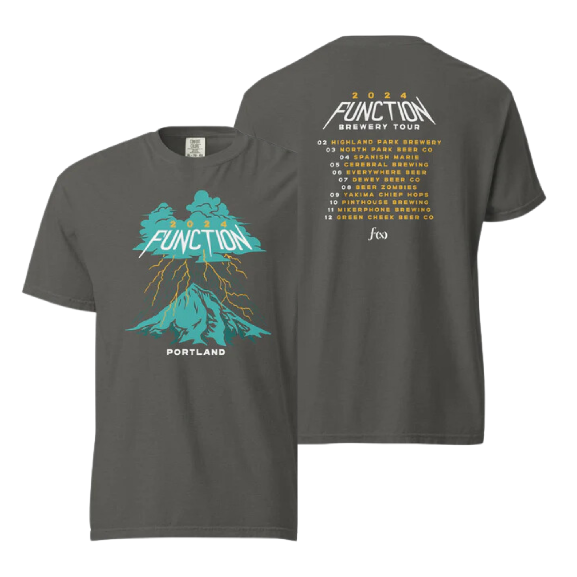 Comfort Colors T-shirt 2024 Tour Tee