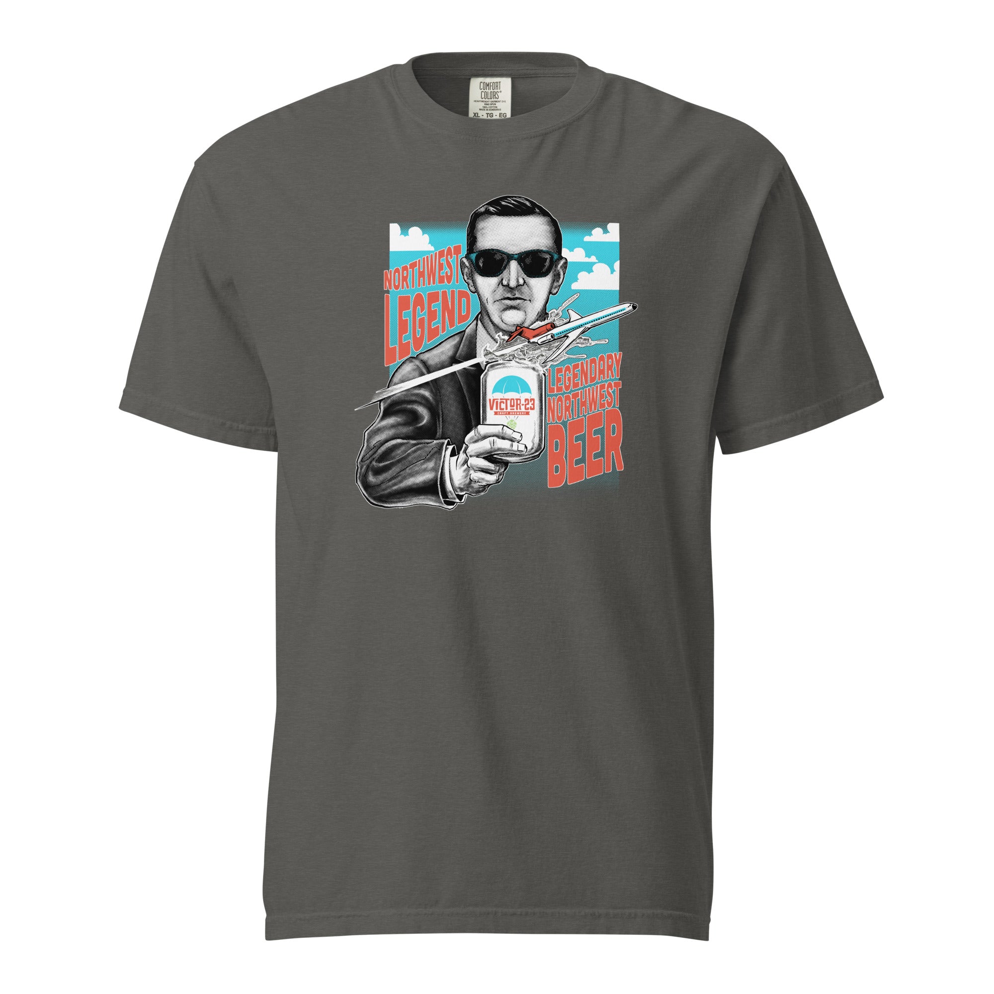 Victor-23 Craft Brewery | Comfort Colors T-shirt | DB Cooper