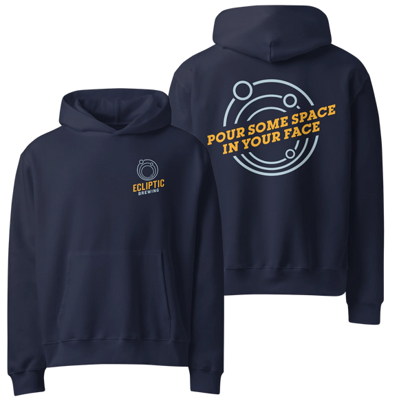 Unisex Oversized Hoodie | Space in your Face