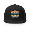 5-Panel Trucker Hat | Yellow Border-20