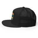 5-Panel Trucker Hat | Yellow Border-21