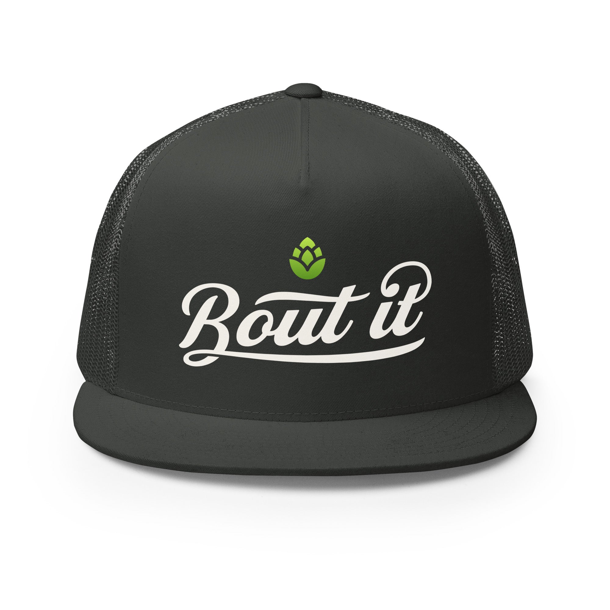 Buy charcoal Trucker Hat | Film Printed | Light logo