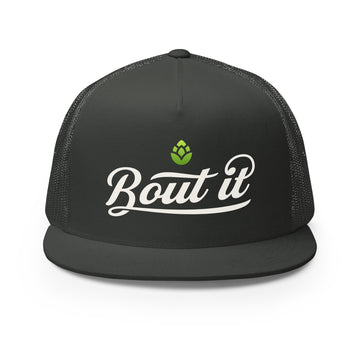 Buy charcoal Trucker Hat | Film Printed | Light logo