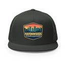 5-Panel Trucker Hat | Yellow Border-23