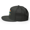 5-Panel Trucker Hat | Yellow Border-24
