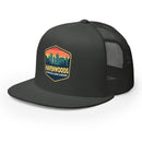 5-Panel Trucker Hat | Yellow Border-5
