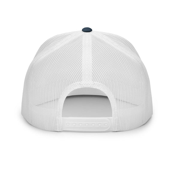 5-Panel Trucker Hat | Yellow Border