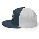 5-Panel Trucker Hat | Yellow Border-15