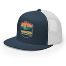 5-Panel Trucker Hat | Yellow Border-2