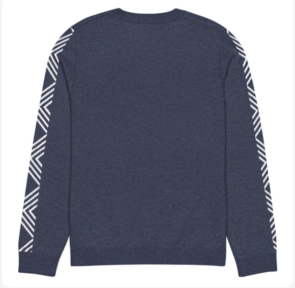 Unisex Knitted Crew Neck Sweater