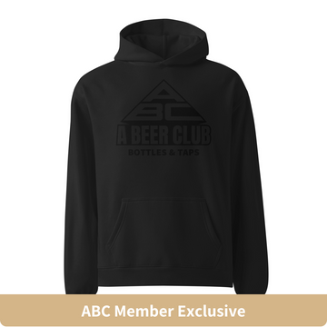 Premium Relaxed Hoodie | Black on Black