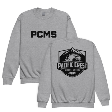 Youth Crewneck Sweatshirt | Black Badge