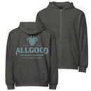 Unisex Premium Full Zip Hoodie | Classic Teal-3