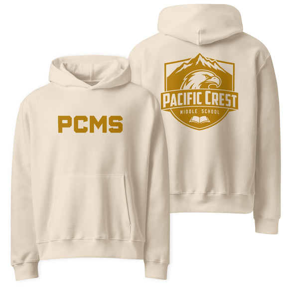 Unisex Oversized Hoodie | Gold Badge