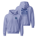 Unisex Relaxed Chaser Hoodie | Blue Crest-1