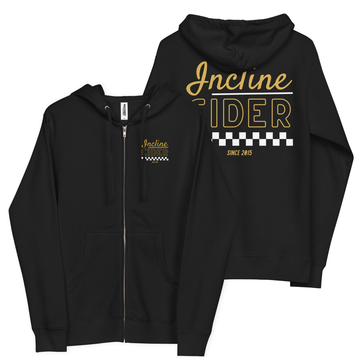 Unisex Cotton Zip Hoodie | Classic Retro