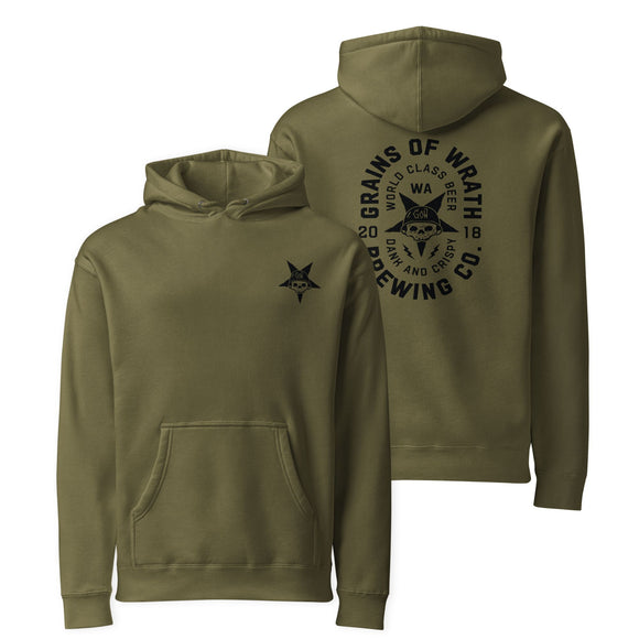 Unisex Heavyweight Hoodie | GOW Badge