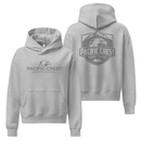 Women's Relaxed Hoodie | Gray Badge-1
