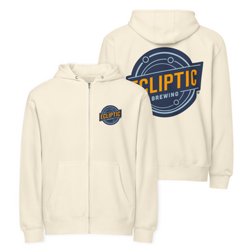 Unisex Premium Full Zip Hoodie | Blue Badge - 0