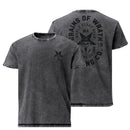 Unisex Stone-Washed Tee | GOW Badge-1