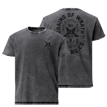 Unisex Stone-Washed Tee | GOW Badge