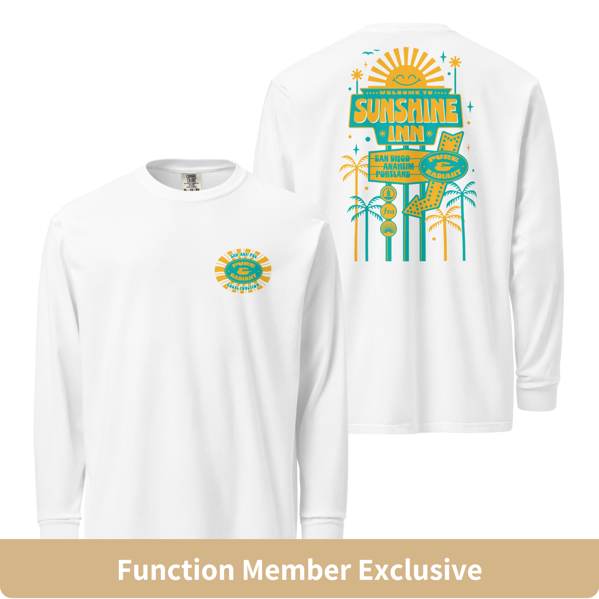 Function + PureProject + Radiant | Comfort Colors Long Sleeve
