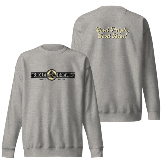 Unique Crewneck Sweatshirt | Arable Brewing Sweatshirt | Bout It