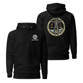 Anubis Black Hoodie | Oak Union Hoodie | Bout It Merch