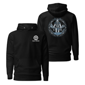 Black Cascadius Hoodies | Unisex Cascadius Hoodies | Bout It Merch