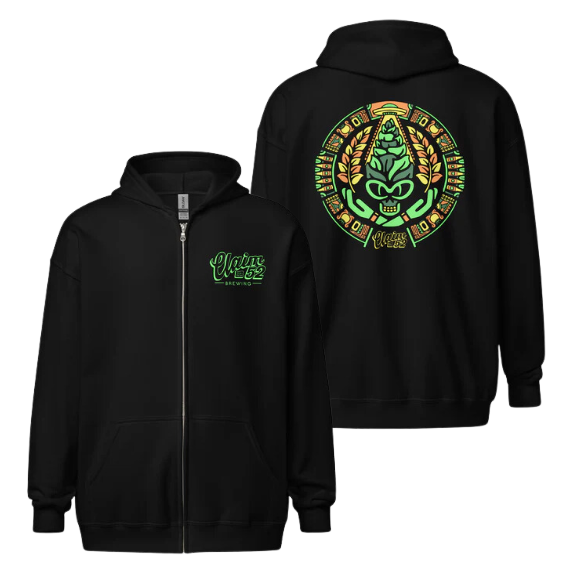 Zip Hoodie | Alien Coin