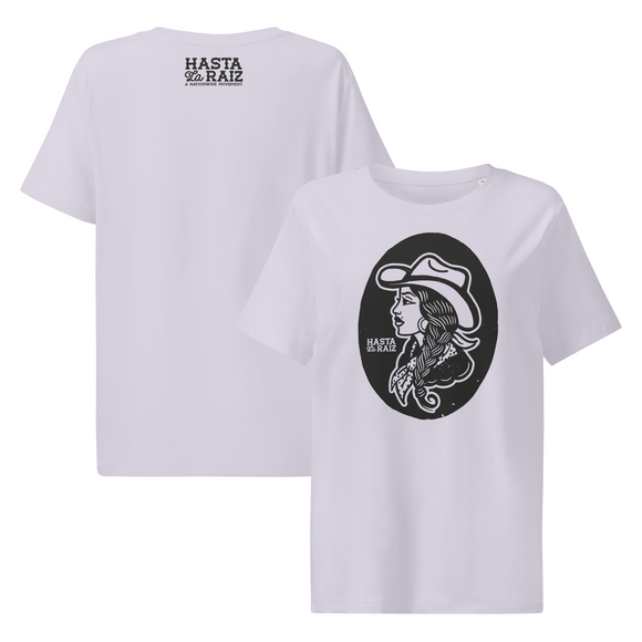 Women's Organic Cotton T-shirt | Black Oval Logo