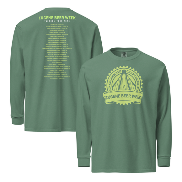 Comfort Colors Long Sleeve | Brewery Tour Light Green