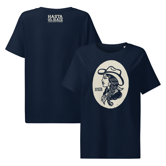 Women's Organic Cotton T-shirt | White Oval Logo