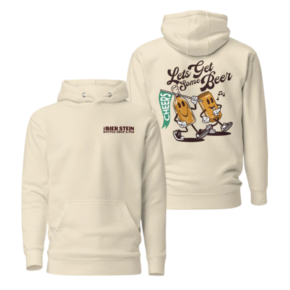 Premium Cotton Hoodie | Let's Get Some Beer