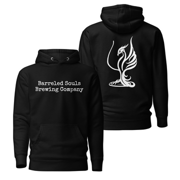 Premium Cotton Hoodie | White Phoenix