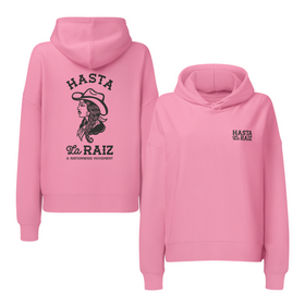 Women's Organic Mid-weight Hoodie | Official Black Logo