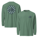 Comfort Colors Long Sleeve | Navy & Green Sunburst-1