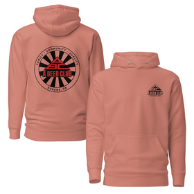 Premium Cotton Hoodie | Black & Sunburst