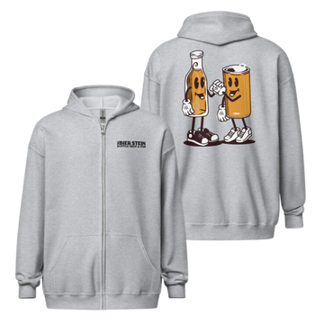 Zip Hoodie | Bottle Love Cans