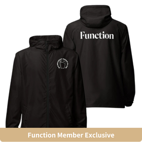 Lightweight Windbreaker | White Lettering