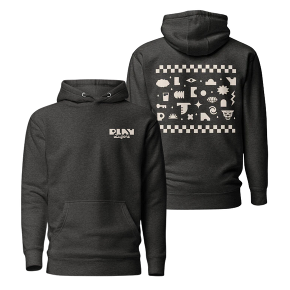 Charcoal Heather Hoodie | Charcoal Pullover Hoodie | Bout It Merch