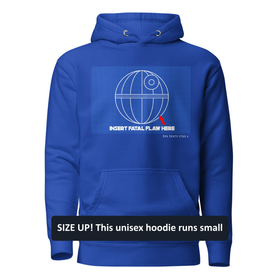 Premium Cotton Hoodie | DBA Death Star 4 - 0