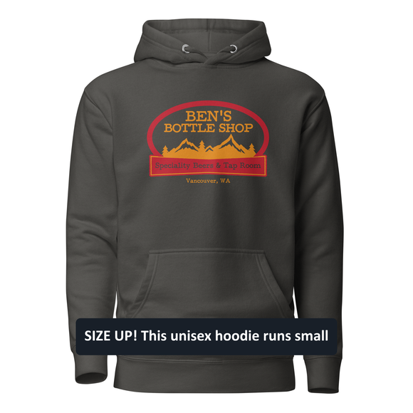 Premium Cotton Hoodie | Logo on Dark