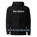 Premium Cotton Hoodie | White Lettering Initial Back-18