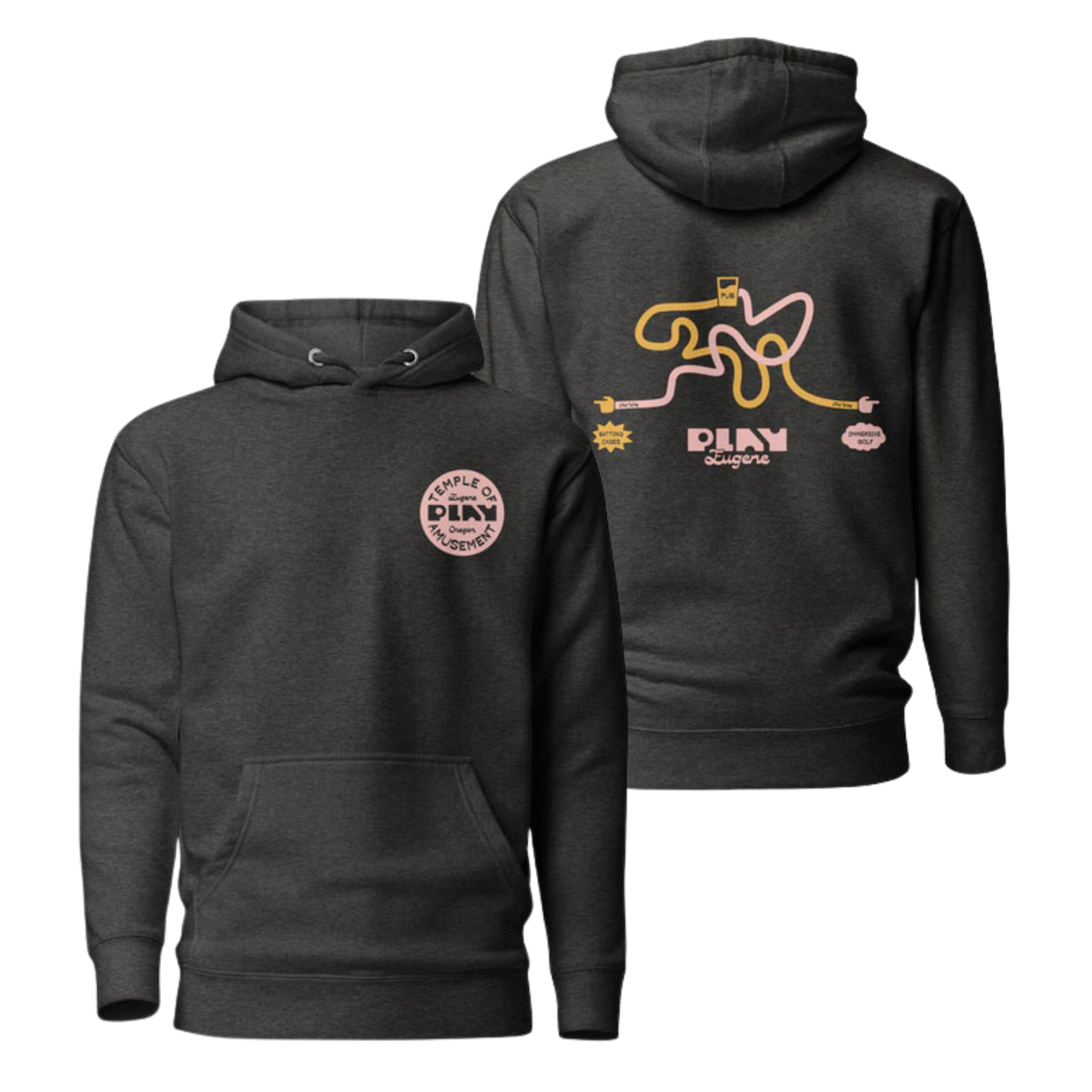 Cotton Fleece Pullover | Play Eugene Hoodie | Bout It Merch
