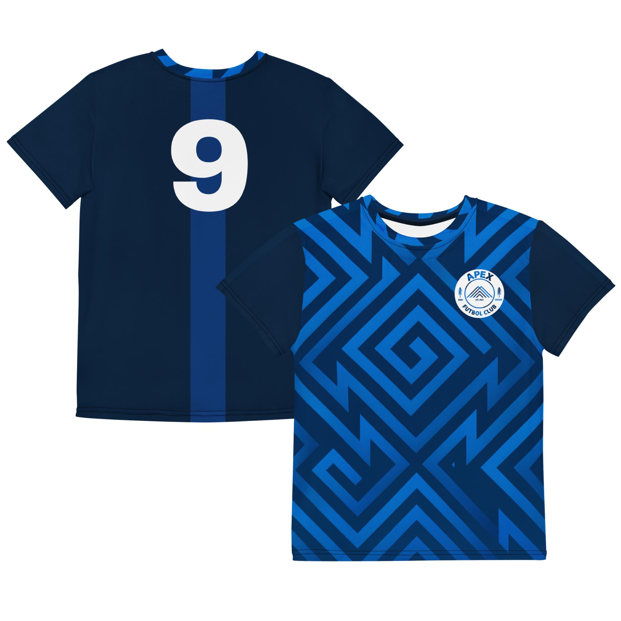 Apex Futbol Club | Youth Crew Neck T-shirt | AOP