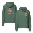 Women’s Organic Mid-weight Hoodie | Golden Ochre Knockout | Wayfinder-1