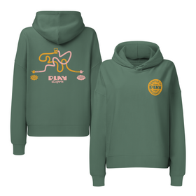 Women’s Organic Mid-weight Hoodie | Golden Ochre Knockout | Wayfinder