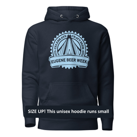 Premium Cotton Hoodie | Brewery Tour Light Blue - 0